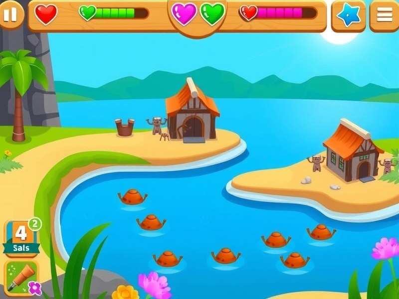 Splash Saga Gameplay Screenshot